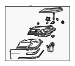 3G8941773G - : Headlight for Volkswagen Image