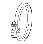 18307606136 - Engine: Turbocharger Clamp for Mini Image