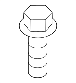1125406256K - Body: Sight Shield Bolt for Hyundai Image
