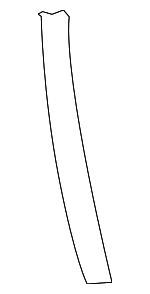 75975AC010 - Body: Stripe Tape for Toyota Image image