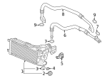 17222245358 - Cooling System: Inlet Pipe O-Ring for BMW Image