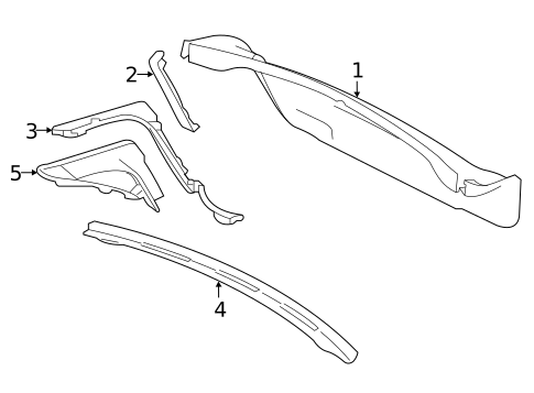 Interior Trim - Trunk for 2017 Jaguar XF #0