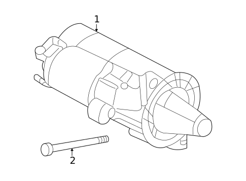 Starter for 2009 Kia Optima #1
