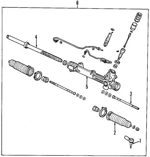 Steering Gear & Linkage for 1996 Lincoln Continental #0