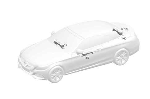 Keyless-Go for 2020 Mercedes-Benz C63 AMG #0