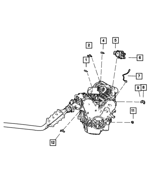 Sensors for 2006 Chrysler Pacifica #1