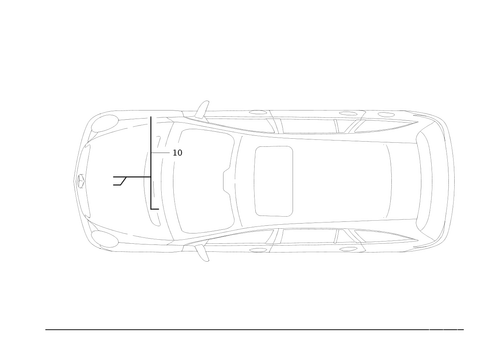Electric Cables Used for Additional Heater for 2007 Mercedes-Benz R 320 #0