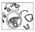 4J3419091ARC - : Steering Wheel for Audi: e-tron GT Image