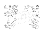 2118707094 - Electrical System: Operating Unit for Mercedes-Benz Image