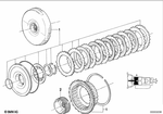 24231421444 - Automatic Transmission: Clutch for BMW: 750iL, 850Ci Image image