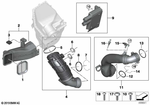 13718587575 - : Intake Duct for BMW Image
