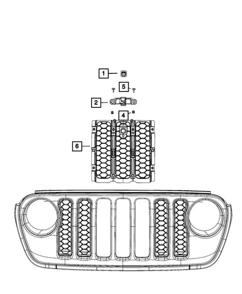 Park Assist for 2021 Jeep Gladiator #2