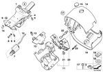 32311094266 - Steering: Support.Bracket W/Steering Column Tube for BMW Image