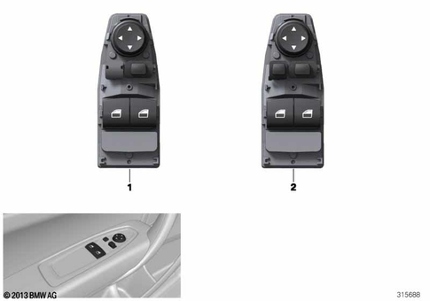 Switch for 2014 BMW M235iX #8