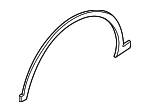 9Y0853717JOK1 - Body: Wheel Opening Molding for Porsche Image image