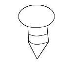 155309361 - Body: Upper Molding Clip for Nissan: Altima, Pathfinder, Sentra Image