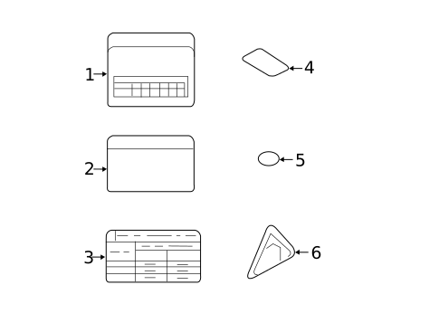 Labels for 2015 Hyundai Equus #0