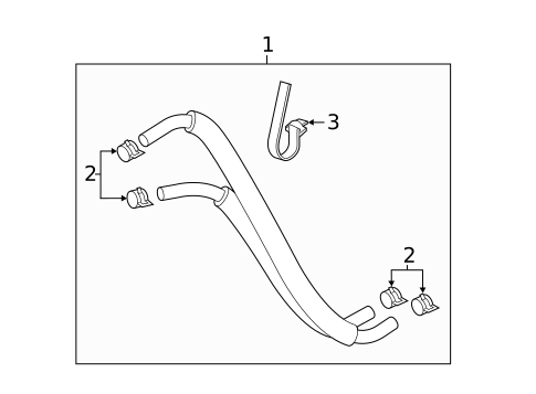 Trans Oil Cooler for 2020 Hyundai Santa Fe #0