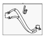 25420S2700 - : 2019-2020 Hyundai Santa Fe - Cooler Pipe for Hyundai: Santa Fe Image