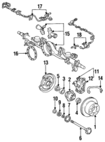 4243160171 - Brakes: Brake Rotor for Toyota: Land Cruiser Image