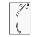 TK4861462A - : 2016-2021 Mazda CX-9 - Front Suction Line for Mazda: CX-9 Image