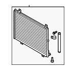 TC3M61480 - HVAC: Condenser for Mazda: CX-9 Image