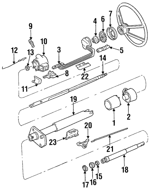 Housing & Components for 1994 Chevrolet K1500 Pickup #1