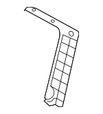 894654D120CS - Body: Seat Back Panel for Kia: Sedona Image