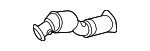 7L8254350JX - : Catalytic Converter for Audi: Q7 Image