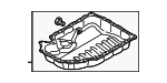 6J103600AF - Engine: Engine Oil Pan for Audi: A3, A3 Quattro, Q3, Q3 Quattro, TT, TT Quattro Image