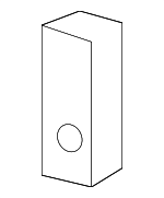 1551284 - HVAC: ACDelcoâ„¢ A/C Expansion Valve for Buick: Enclave | Chevrolet: Traverse | GMC: Acadia, Acadia Limited | Saturn: Outlook Image