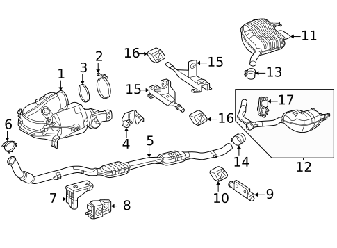 Switches, Solenoids & Actuators for 2025 Mercedes-Benz E 53 AMG&reg; #0