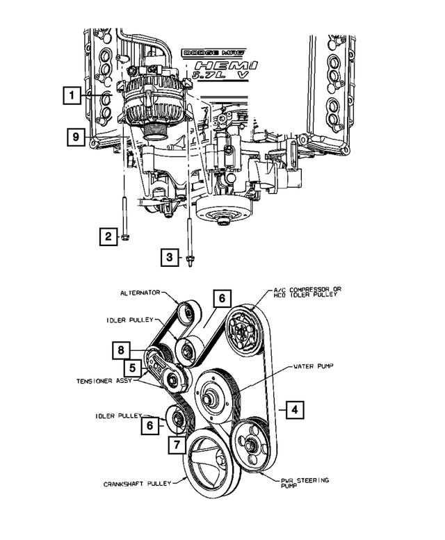 6506688AA - Electrical: Hex Screw And Washer for Mopar Image