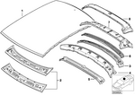 41318242962 - Bodywork: Roof Cover for BMW Image