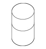 817381E000 - Body: Overslam Bumper for Hyundai: Accent, Azera, Elantra, Elantra Coupe, Elantra GT, Entourage, Equus, Excel, Genesis Coupe, Santa Fe, Santa Fe Sport, Santa Fe XL, Sonata, Tiburon, Tucson Image