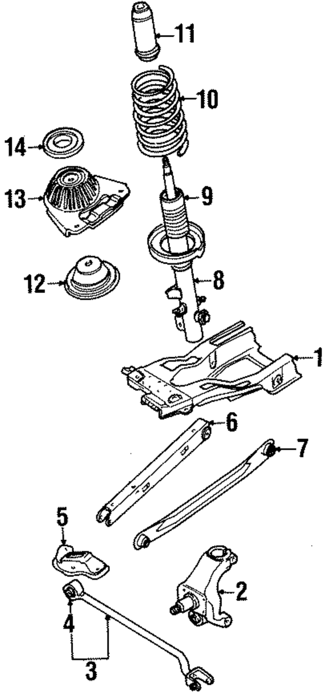 F5RZ4A013C - Suspension: Knuckle for Ford Image