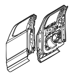 PC3Z1624631B - Body: Door Shell for Ford Image