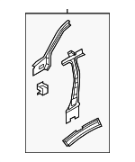 68021026AD - Body: Uniside for Chrysler: Sebring Image