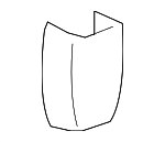 732330C010E1 - Electrical: Outer Belt Assembly Cover for Toyota: Tacoma, Tundra Image