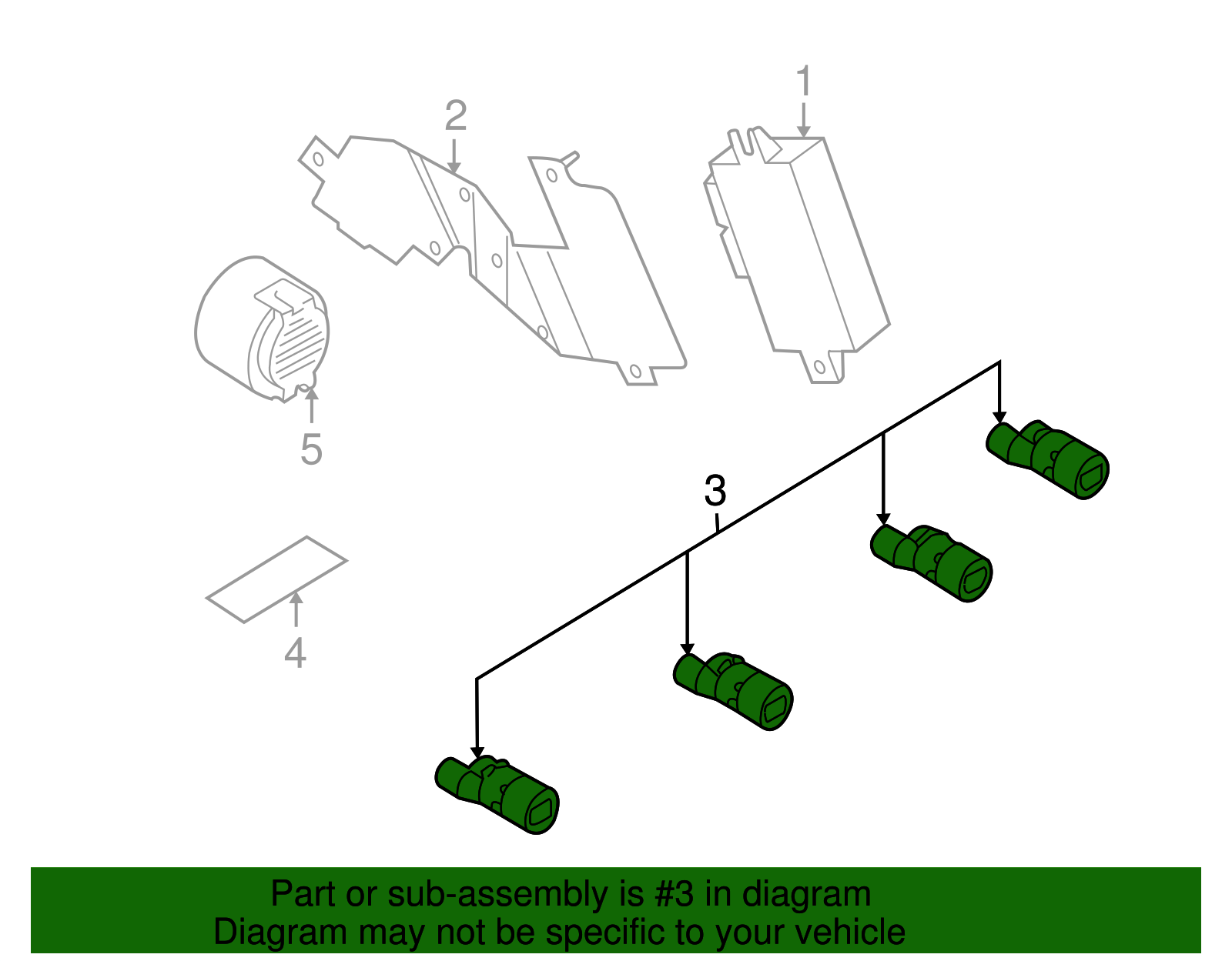 Distance Sensor - BMW (66216902180)