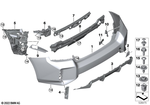 51128085892 - : Covering Rear Right for BMW Image