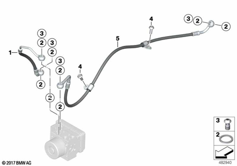 Brake Lines for 2019 BMW-Motorrad F 900 XR #1