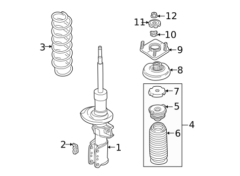 Struts & Components for 2014 Volvo XC90 #0
