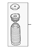 30647076 - Suspension: Strut Bumper for Volvo: XC90 Image