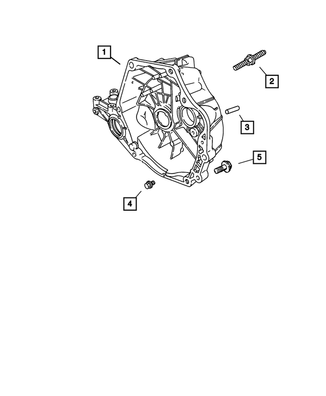 6501742 - Clutch: Hex Head Screw for Mopar Image