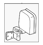 7GE08LDSAC - Body: Door Mirror for Mopar Image