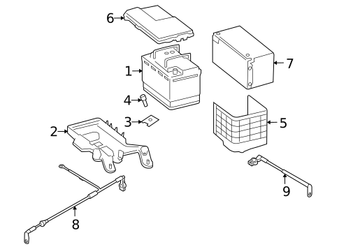 Battery for 2013 Audi A3 Quattro #0