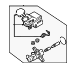 58510F6550 - Body: Master Cylinder Assembly for Kia: Cadenza Image