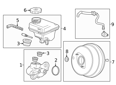 Front Brakes for 2017 Cadillac CT6 #2