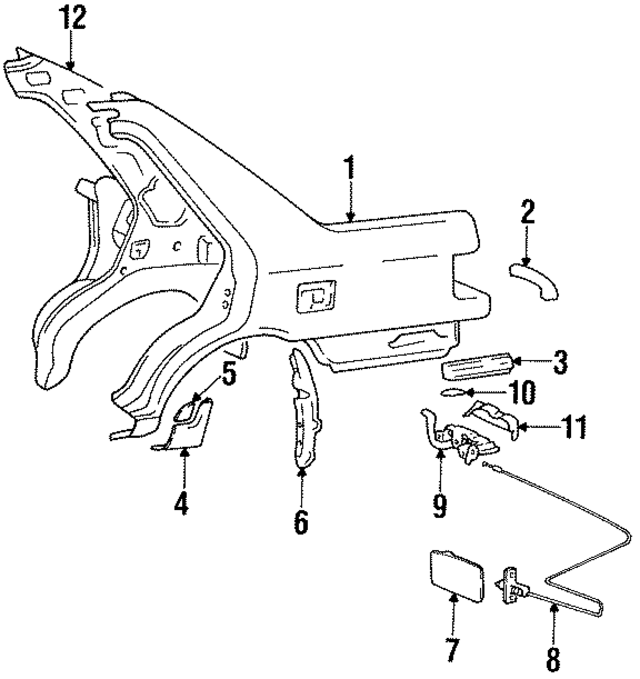 8157824000AU - : Cover for Hyundai Image
